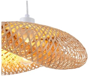 Csillár zsinóron 1xE27/40W/230V bambusz