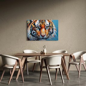 Kép - Tigris látképe, festmény (90x60 cm)
