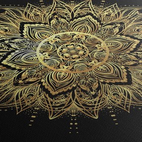Kép - Mandala gazdagság (órával) (90x30 cm)