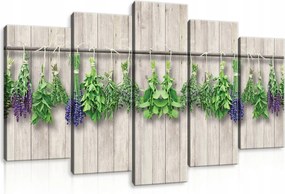 Konyhai Vászonkép Levendula Modern Vászon Konyhai Fal Nagy 100x60