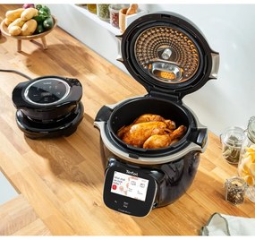 Fekete forrólevegős fritőz Cook4Me EY150830 – Tefal