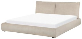 Franciaágy 180 cm Vetiver (szürkésbézs)  (ágyráccsal). 1076468