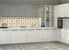 Flizelin fotótapéta Madarak és virágok Pasztell Finom 250x60 +ragasztó