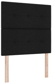 Fejtámla Gombos Fekete 100 cm Szövet
