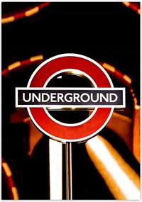 Poszterek 70x100 Underground London