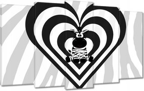 Vászonkép 100x60 Zebra csíkok