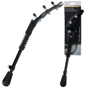 Dunlop állítható hátsó kitámasztó kerékpárokhoz – fekete, 20 kg teherbírás, 24"-28" kerékpárokhoz