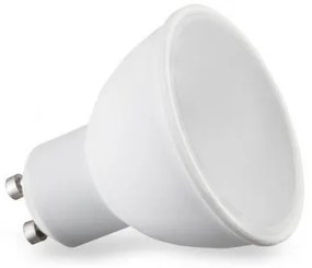 LED lámpa , égő , szpot , GU10 foglalat , 110° , 5 Watt , természetes fehér , Optonica