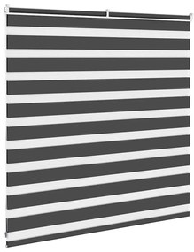 zebrafüggönnyel fekete szövetszélesség 135,9 cm poliészter