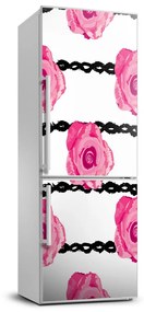 Hűtő matrica Roses FridgeStick-70x190-f-114999379