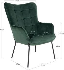 Krémszínű műszőrme fotel Glasgow – Bonami Essentials