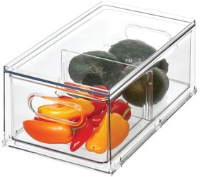 Átlátszó tárolódoboz hűtőbe, 31,8 x 17,8 x 12,1 cm - iDesign The Home Edit