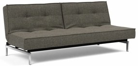 Splitback ágyazható kanapé, 216, sötétszürke szövet