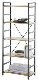 MEDDIE tölgy színű polc