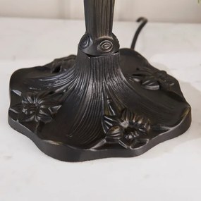 Endon 64090 - Asztali lámpa Tiffany DRAGONFLY 2xE27/60W/230V átmérő 30 cm