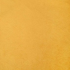 Függönyök függönyökkel 2 pcs mustársárga 140 x 140 cm Bársony