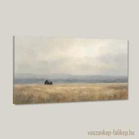 Csendes Mező prémium vászonkép 40x23 cm