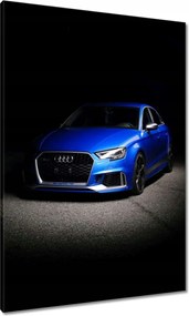 Vászonkép 70x100 Kék Audi Quattro