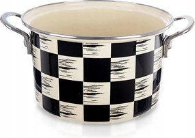 Zománcozott Fazék Gáz Indukciós Zománcozott Hagyományos 22CM 4L