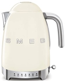 Krémszínű rozsdamentes acél vízforraló 1,7 l Retro Style – SMEG