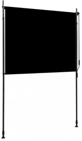 antracitszürke kültéri roló 150 x 270 cm