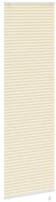 pliszírozott redőny krém 55x200 cm szövetszélesség 54,4 cm
