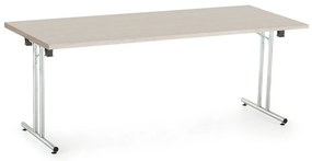 Impress összecsukható asztal 180 x 80 cm, sonoma tölgy