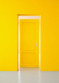 Poszter 25x35cm Bejárat kijárat nélkül