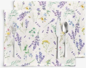 Goldea valencia reggeliző alátét - levendulás kert - 2 db 30 x 40 cm