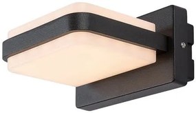 RÁBALUX 77061 GENDT Modern Kültéri Fali Lámpa Fekete IP44