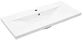 Fürdőszoba Bútor Szett 4 pcs Fekete tölgy 91 x 39.5 x 46 cm