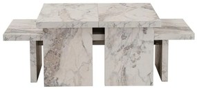 Dohányzóasztal Sanctuary - Fressia Marble