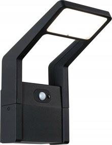 Paulmann Led kültéri lámpa Juntea 11W szenzorral, IP44, antracit, 3000K