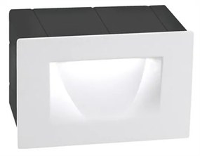 Nova Luce KRYPTON kültéri beépíthető lámpa, fehér, 3000K melegfehér, beépített LED, 3W, 270 lm, 726402
