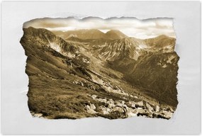 Poszterek 90x60 Tátra Lengyel hegyek Kilátás