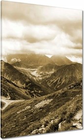 Vászonkép 70x100 Tátra Lengyel hegyek Kilátás