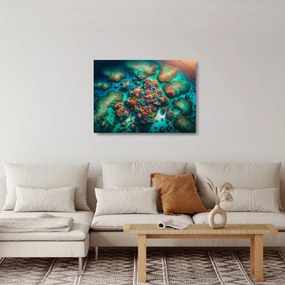 Üveg kép - Kilátás a tengerre (70x50 cm)