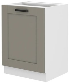 Alsó konyhaszekrény Lucid 60 D 1F BB (claygrey + fehér). 1045437