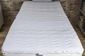 VitaRoll - Red 7 zónás + 2cm HR EcO hab, Kiegyenlítő fedőmatrac Antiallergén huzattal