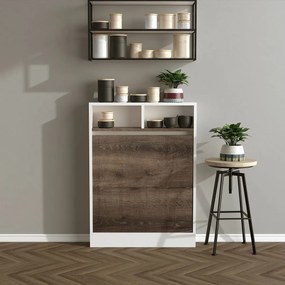 Összecsukható étkezőasztal Patara Brown