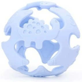 GiliGums Szilikon fogpiszkáló Ball, Dino - kék
