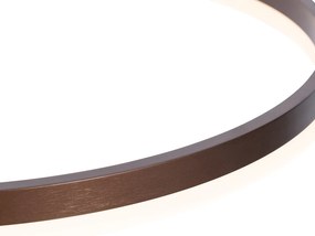 Függőlámpa sötét bronz 60 cm, LED-del, 3 fokozatú fényerő-szabályozóval - Anello