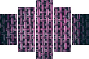Lila textúrás kép (150x105 cm)