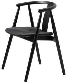 Fekete étkezőszék Relate – Unique Furniture