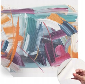 Gyönyörű öntapadós fali tapéta Energetikai húzások 250x250 cm