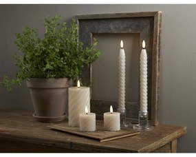 LED gyertya (magasság 15 cm) Flamme Swirl – Star Trading