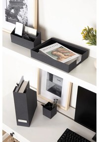 Karton rendszerező szett 4 db-os Hugo Canvas Paper Laminate – Bigso