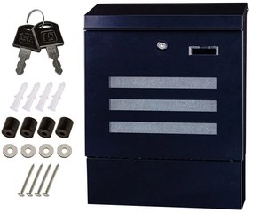 STILISTA Fali postaláda 37 x 36 x 10,5 cm acél