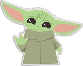 Star Wars Baby Yoda formapárna, díszpárna
