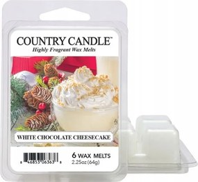 White Chocolate Cheesecake Country Candle illatosított viasz 64 gramm